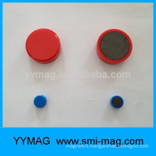 China plastic magnet button,magnetic pin